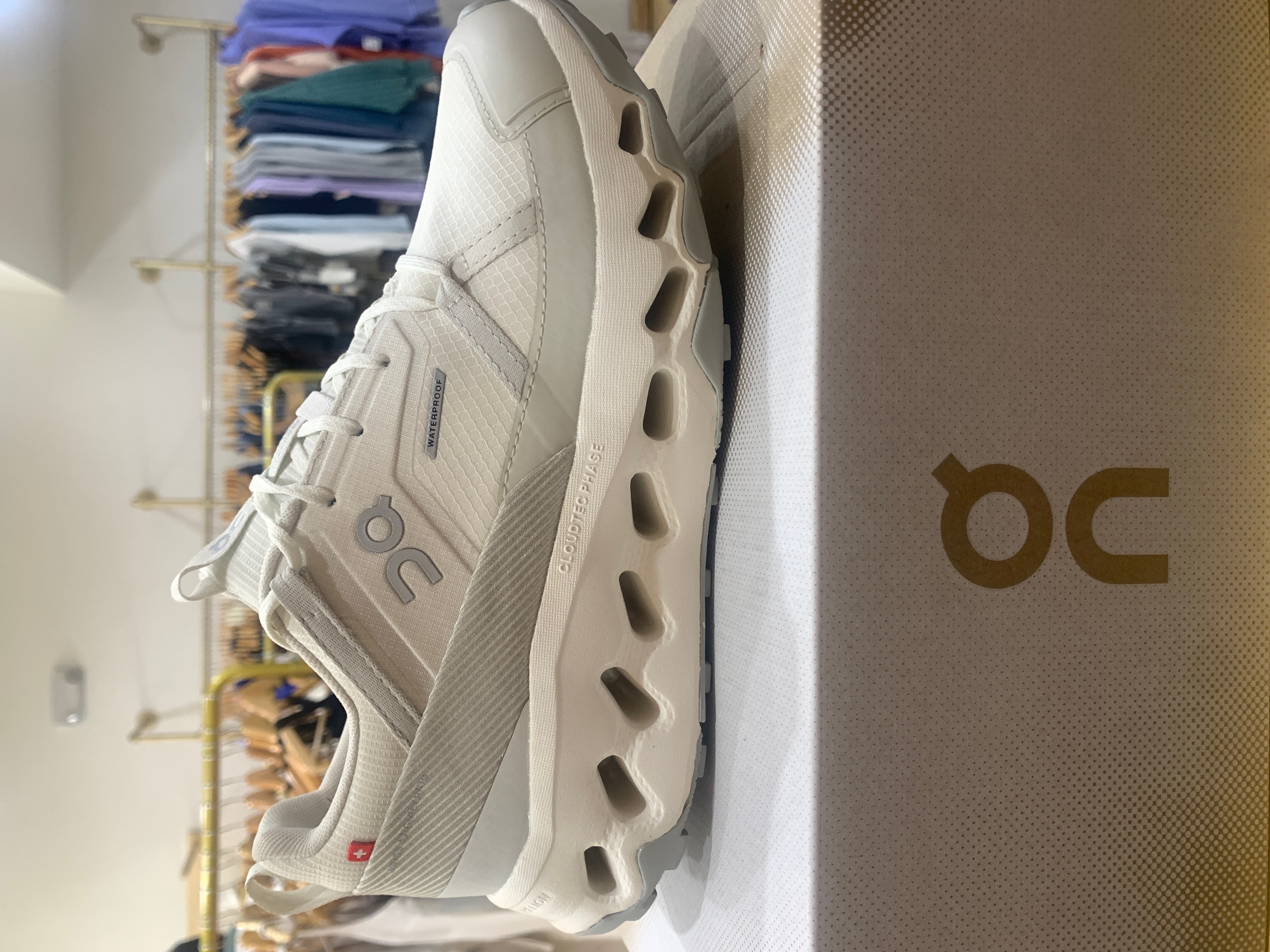 On On Cloudhorizon Waterproof Women Ivory Ice