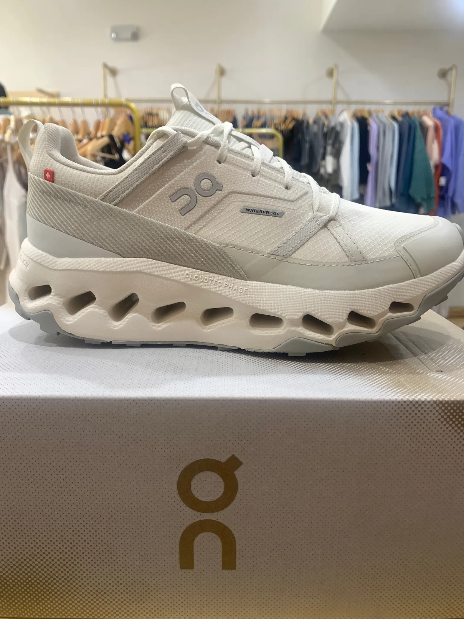 On On Cloudhorizon Waterproof Women Ivory Ice