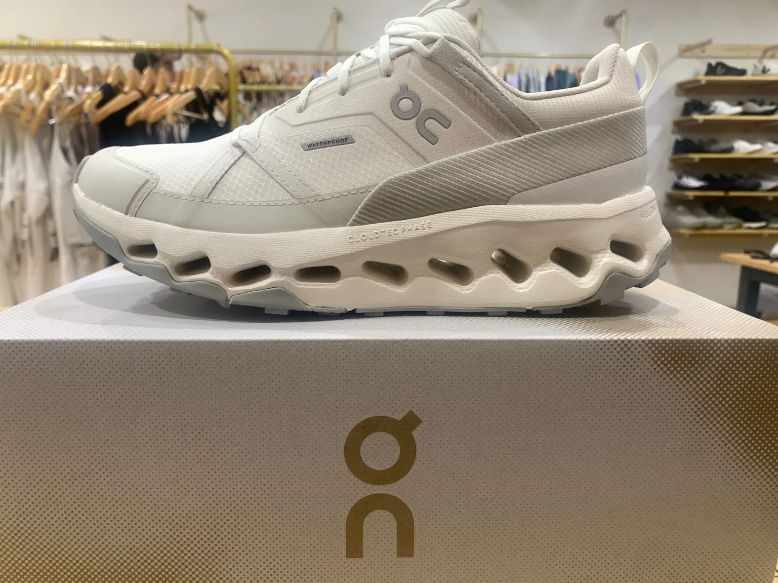 On On Cloudhorizon Waterproof Women Ivory Ice