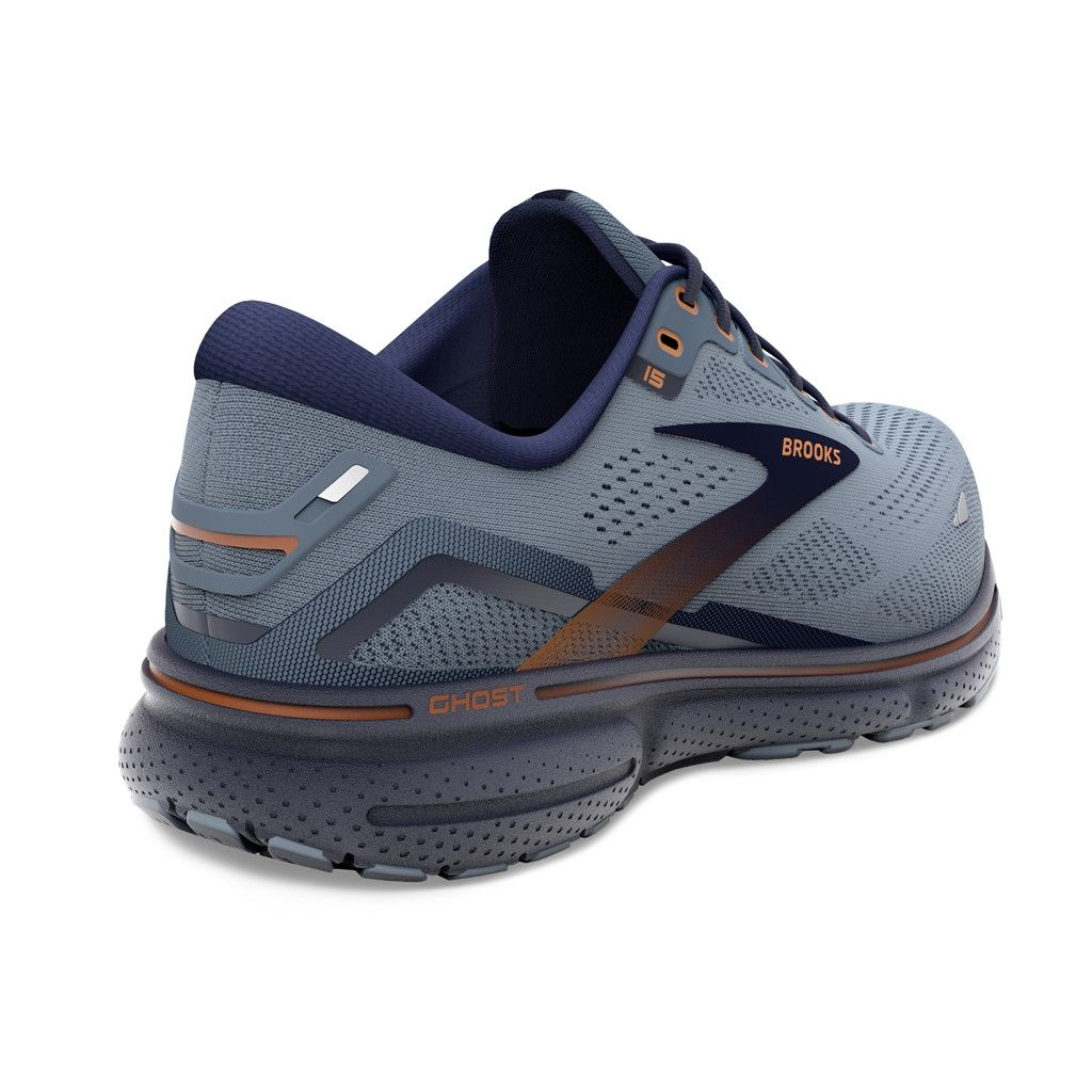Brooks Men's Brooks Ghost 15 Flintstone/Peacoat/Oak
