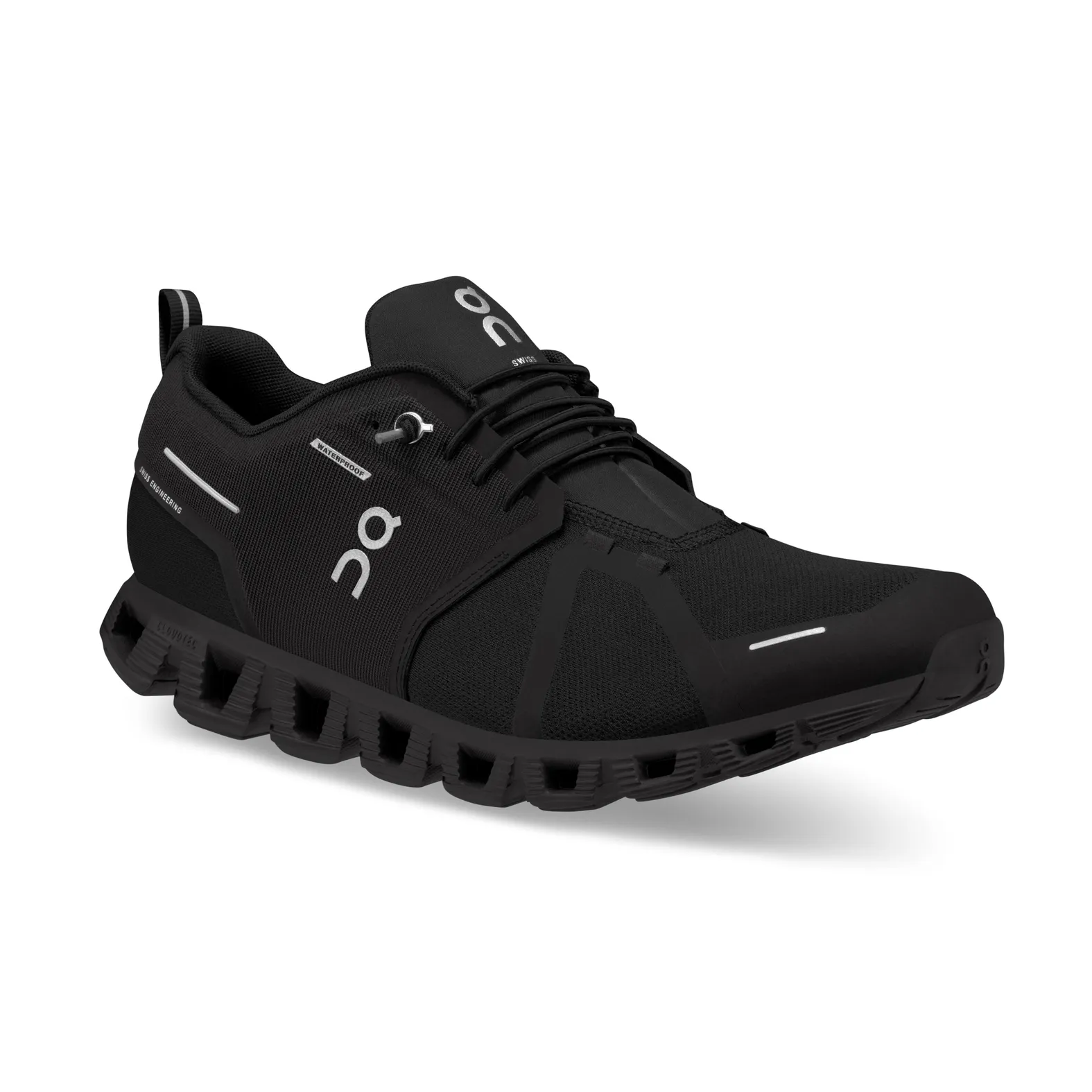 On Men's On Cloud 5 Waterproof All Black