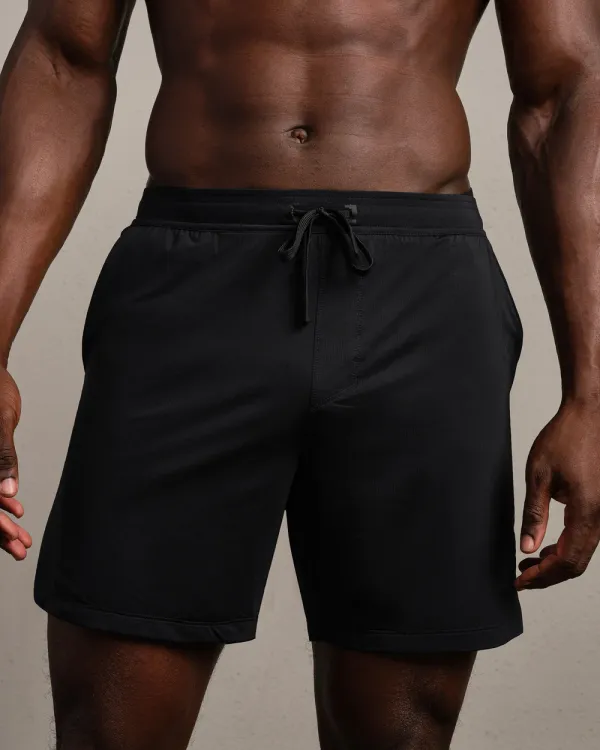Rhone Rhone Endure Short-Lined 6" Pure Black
